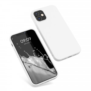 Husa pentru Apple iPhone 12 / iPhone 12 Pro, Silicon, Alb, 53938.48 - Img 2