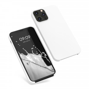 Husa pentru Apple iPhone 12 Pro Max, Silicon, Alb, 52644.02 - Img 2