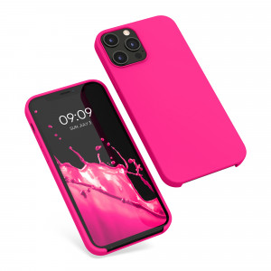 Husa pentru Apple iPhone 12 Pro Max, Silicon, Roz, 52644.08 - Img 2