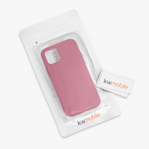 Husa pentru Apple iPhone 12 Pro Max, Silicon, Roz, 52644.167 - Img 7