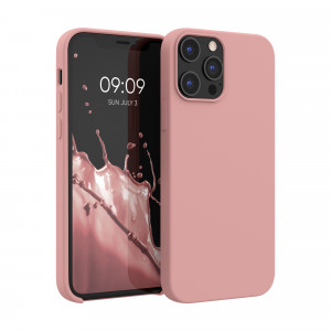 Husa pentru Apple iPhone 12 Pro Max, Silicon, Roz, 52644.193 - Img 1