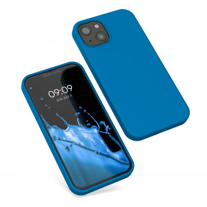 Husa pentru Apple iPhone 13, Silicon, Albastru, 55878.228, kwmobile - Img 2