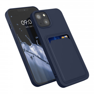 Husa pentru Apple iPhone 13, Silicon, Albastru, 55955.17, kwmobile - Img 1