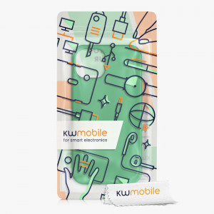 Husa pentru Apple iPhone 13, Silicon, Verde, 55878.227, kwmobile - Img 8