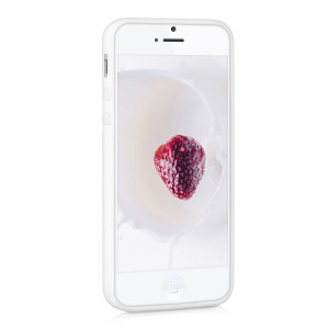 Husa pentru Apple iPhone 5 / iPhone 5s / iPhone SE, Silicon, Alb, 33098.02 - Img 3