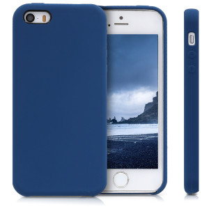 Husa pentru Apple iPhone 5 / iPhone 5s / iPhone SE, Silicon, Albastru, 42766.17 - Img 2