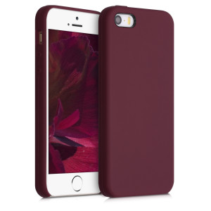 Husa pentru Apple iPhone 5 / iPhone 5s / iPhone SE, Silicon, Violet, 42766.190 - Img 1