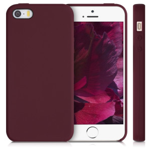 Husa pentru Apple iPhone 5 / iPhone 5s / iPhone SE, Silicon, Violet, 42766.190 - Img 2