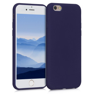 Husa pentru Apple iPhone 6 / iPhone 6s, Silicon, Albastru, 35176.182 - Img 1