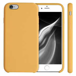Husa pentru Apple iPhone 6 / iPhone 6s, Silicon, Galben, 40223.217 - Img 2