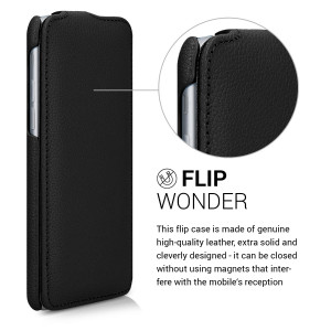 Husa pentru Apple iPhone 8 / iPhone 7 / iPhone SE 2, Piele naturala, Negru, 39346.01 - Img 4