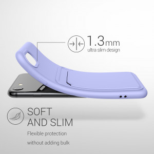 Husa pentru Apple iPhone 8 / iPhone 7 / iPhone SE 2, Silicon, Mov, 55117.108, kwmobile - Img 3