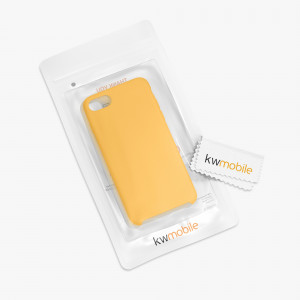 Husa pentru Apple iPhone 8 / iPhone 7 / iPhone SE 2, Silicon, Portocaliu, 40225.191 - Img 8