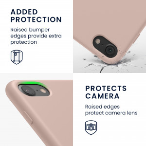 Husa pentru Apple iPhone 8 / iPhone 7 / iPhone SE 2, Silicon, Rose Gold, 40225.81 - Img 4