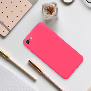 Husa pentru Apple iPhone 8 / iPhone 7 / iPhone SE 2, Silicon, Roz, 43411.77 - Img 3