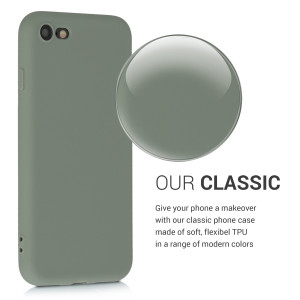 Husa pentru Apple iPhone 8 / iPhone 7 / iPhone SE 2, Silicon, Verde, 39458.172 - Img 4