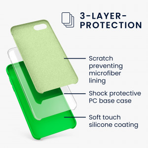 Husa pentru Apple iPhone 8 / iPhone 7 / iPhone SE 2, Silicon, Verde, 40225.44 - Img 3