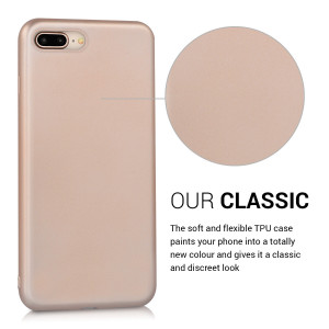 Husa pentru Apple iPhone 8 Plus / iPhone 7 Plus, Silicon, Rose Gold, 40351.81 - Img 4