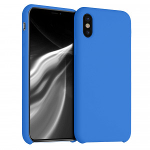 Husa pentru Apple iPhone X / iPhone XS, Silicon, Albastru, 42495.189 - Img 1