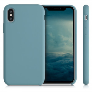 Husa pentru Apple iPhone X / iPhone XS, Silicon, Albastru, 42495.207 - Img 2