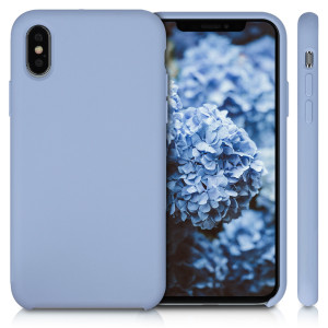 Husa pentru Apple iPhone X / iPhone XS, Silicon, Albastru, 46313.58 - Img 2
