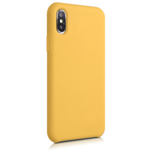 Husa pentru Apple iPhone X / iPhone XS, Silicon, Galben, 46313.143 - Img 8