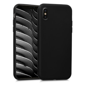 Husa pentru Apple iPhone X / iPhone XS, Silicon, Negru, 42492.47 - Img 1
