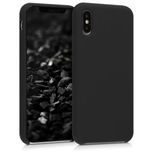 Husa pentru Apple iPhone X / iPhone XS, Silicon, Negru, 46313.01 - Img 1