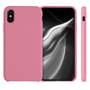 Husa pentru Apple iPhone X / iPhone XS, Silicon, Roz, 42495.212 - Img 2