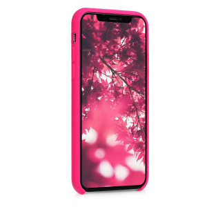 Husa pentru Apple iPhone X / iPhone XS, Silicon, Roz, 46313.08 - Img 3