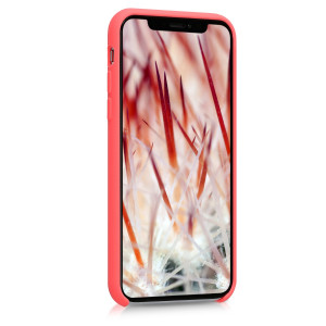 Husa pentru Apple iPhone X / iPhone XS, Silicon, Roz, 46313.103 - Img 3