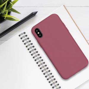 Husa pentru Apple iPhone X / iPhone XS, Silicon, Roz, 52975.167 - Img 3