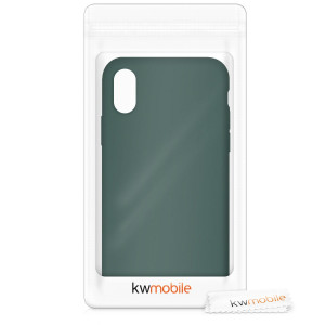 Husa pentru Apple iPhone X / iPhone XS, Silicon, Verde, 42495.171 - Img 7