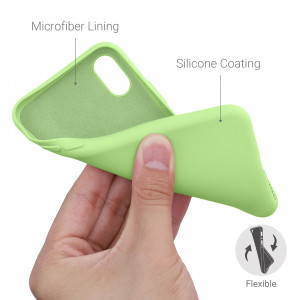 Husa pentru Apple iPhone X / iPhone XS, Silicon, Verde, 49982.214 - Img 4