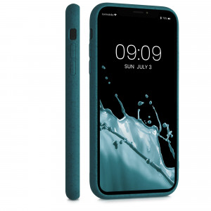 Husa pentru Apple iPhone XR, Fibre vegetale, Albastru, 49105.57, kalibri - Img 5