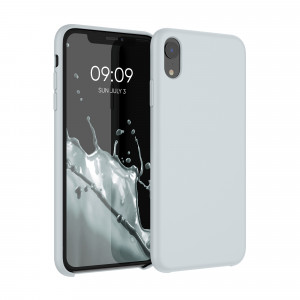 Husa pentru Apple iPhone XR, Silicon, Gri, 45910.70 - Img 1