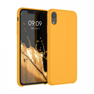 Husa pentru Apple iPhone XR, Silicon, Portocaliu, 45910.201 - Img 1