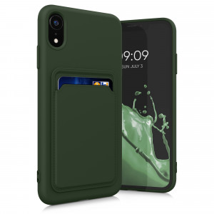 Husa pentru Apple iPhone XR, Silicon, Verde, 55116.80, kwmobile - Img 2