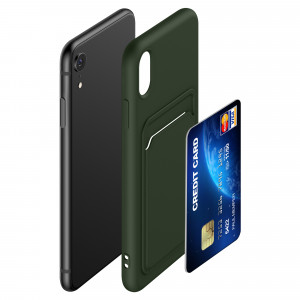 Husa pentru Apple iPhone XR, Silicon, Verde, 55116.80, kwmobile - Img 7
