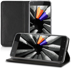 Husa pentru Blackview A7 Pro, Piele ecologica, Negru, 43717.01 - Img 5