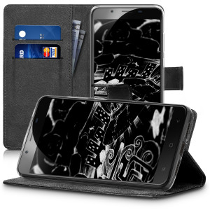 Husa pentru Blackview P2, Piele ecologica, Negru, 42830.01 - Img 5