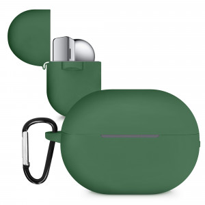 Husa pentru casti Huawei FreeBuds Pro, Kwmobile, Verde, Silicon, 53473.80 - Img 2