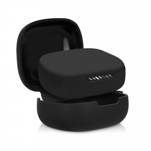 Husa pentru casti JBL Live Pro Plus, Kwmobile, Negru, Silicon, 54206.01 - Img 4