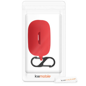 Husa pentru casti JBL Live Pro Plus, Kwmobile, Rosu, Silicon, 54206.09 - Img 7