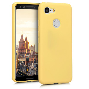Husa pentru Google Pixel 3, Silicon, Galben, 45967.49 - Img 1