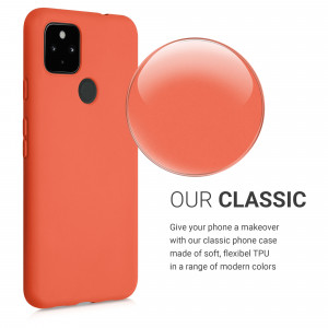 Husa pentru Google Pixel 4a 5G, Silicon, Rosu, 51727.164 - Img 4