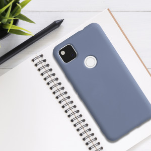 Husa pentru Google Pixel 4a, Silicon, Albastru, 52622.12 - Img 3