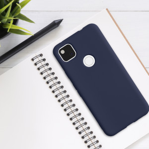 Husa pentru Google Pixel 4a, Silicon, Albastru, 52622.17 - Img 3