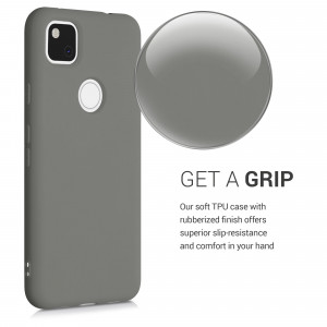 Husa pentru Google Pixel 4a, Silicon, Gri, 52622.155 - Img 5
