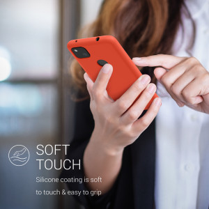 Husa pentru Google Pixel 4a, Silicon, Rosu, 52549.218 - Img 4